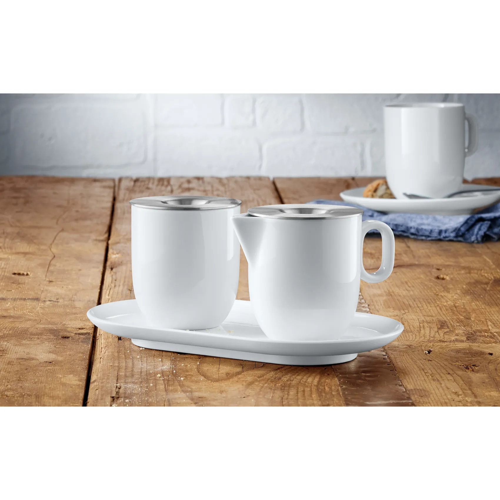 WMF Zuckerstreuer|Zuckerdosen|Barista Zucker & Milch-Set
