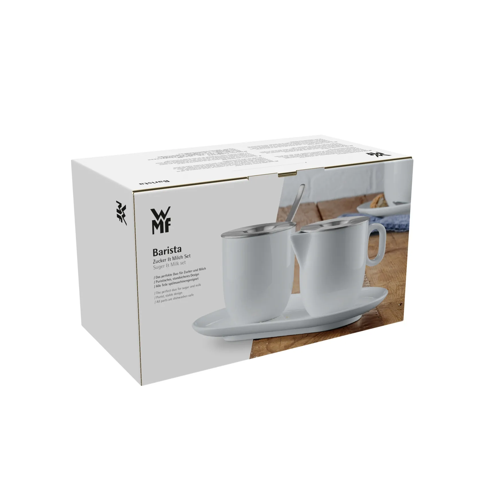 WMF Zuckerstreuer|Zuckerdosen|Barista Zucker & Milch-Set