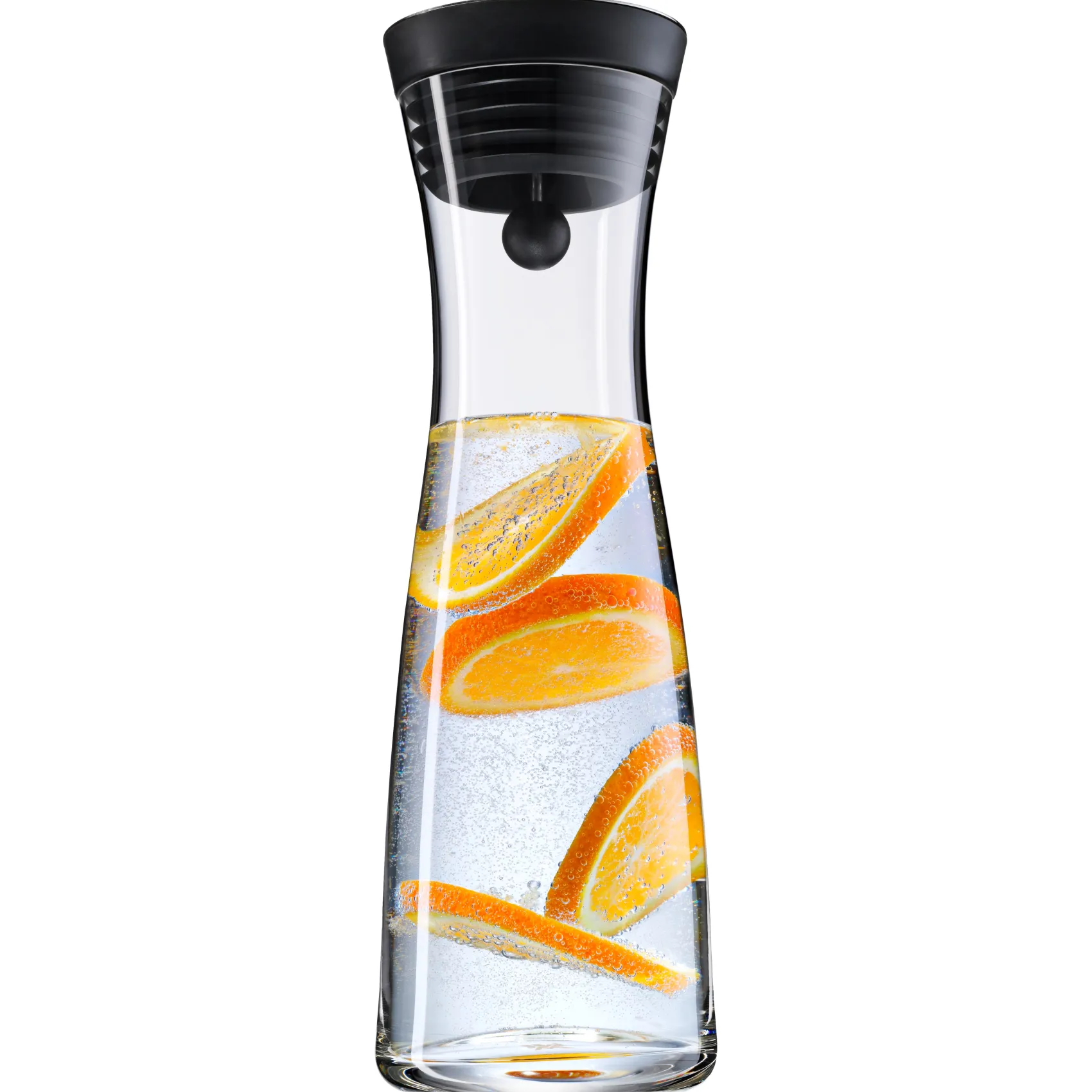 WMF Karaffen & Dekanter|Basic Wasserkaraffe, 1 l, Edelstahl