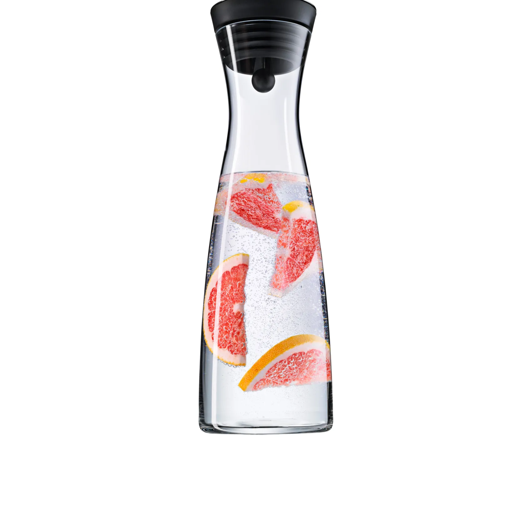 WMF Karaffen & Dekanter|Basic Wasserkaraffe, 1,5 l, Schwarz