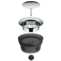 WMF Karaffen & Dekanter|Basic Wasserkaraffe, 0,75 l, Schwarz