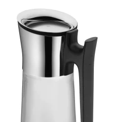 WMF Karaffen & Dekanter|Basic Wasserkaraffe mit Griff, 1,5 l, Schwarz