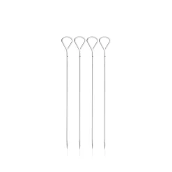 WMF Grillzubehör|BBQ Grillspieße-Set, 4-teilig