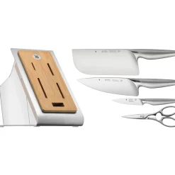WMF Messerblöcke|Messersets|Chef`s Edition Messer-Vorteils-Set* mit Messerblock für die asiatische Küche, 5-teilig
