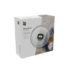WMF Zubehör Töpfe|Click&Serve Glasdeckel, 16 cm