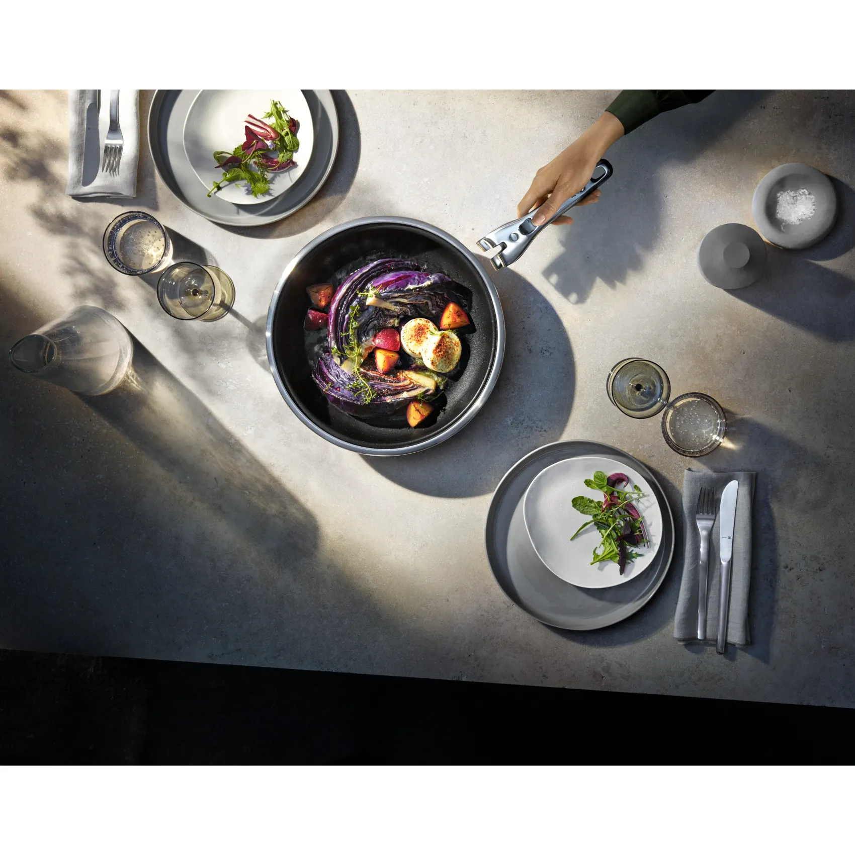 WMF Woks|Click&Serve Wok, 26 cm