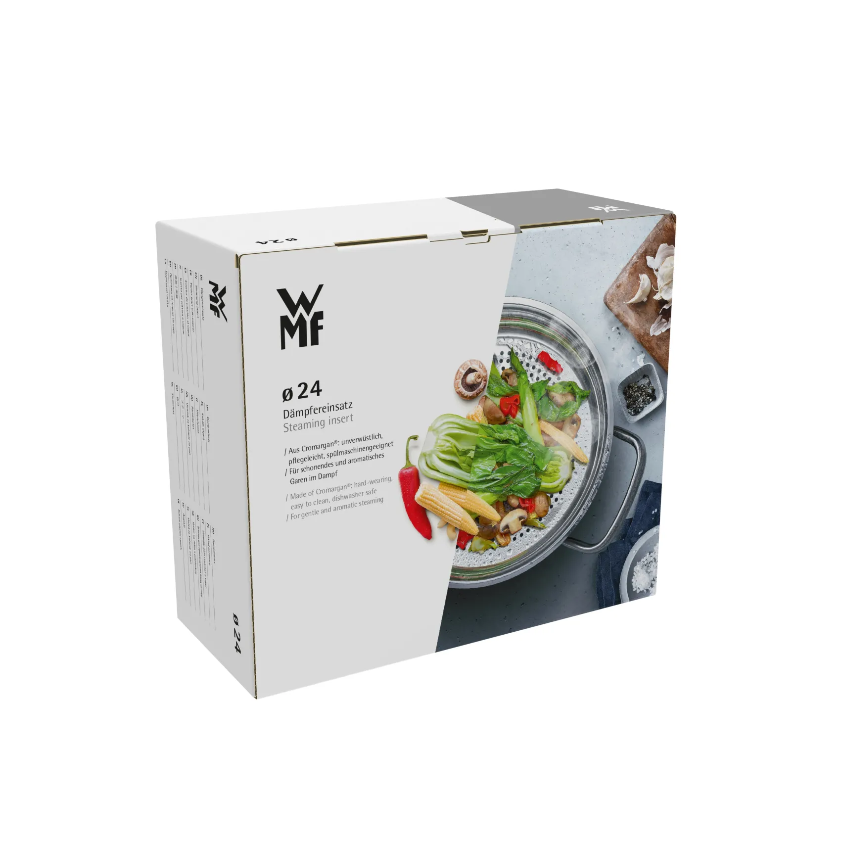 WMF Zubehör Töpfe|Compact Cuisine Dampfgareinsatz, 24 cm