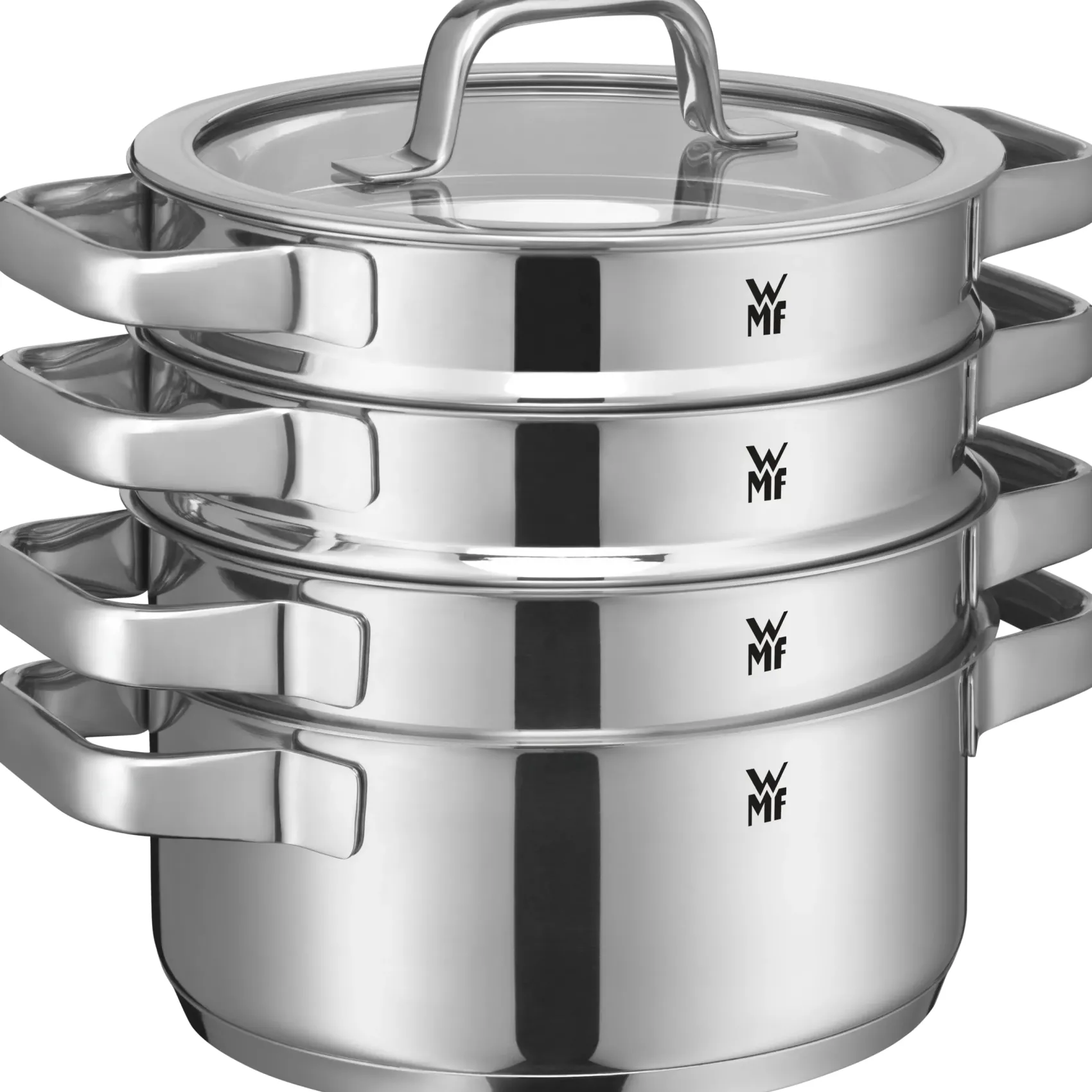 WMF Topfsets|Compact Cuisine Kochgeschirr-Set, 4-teilig