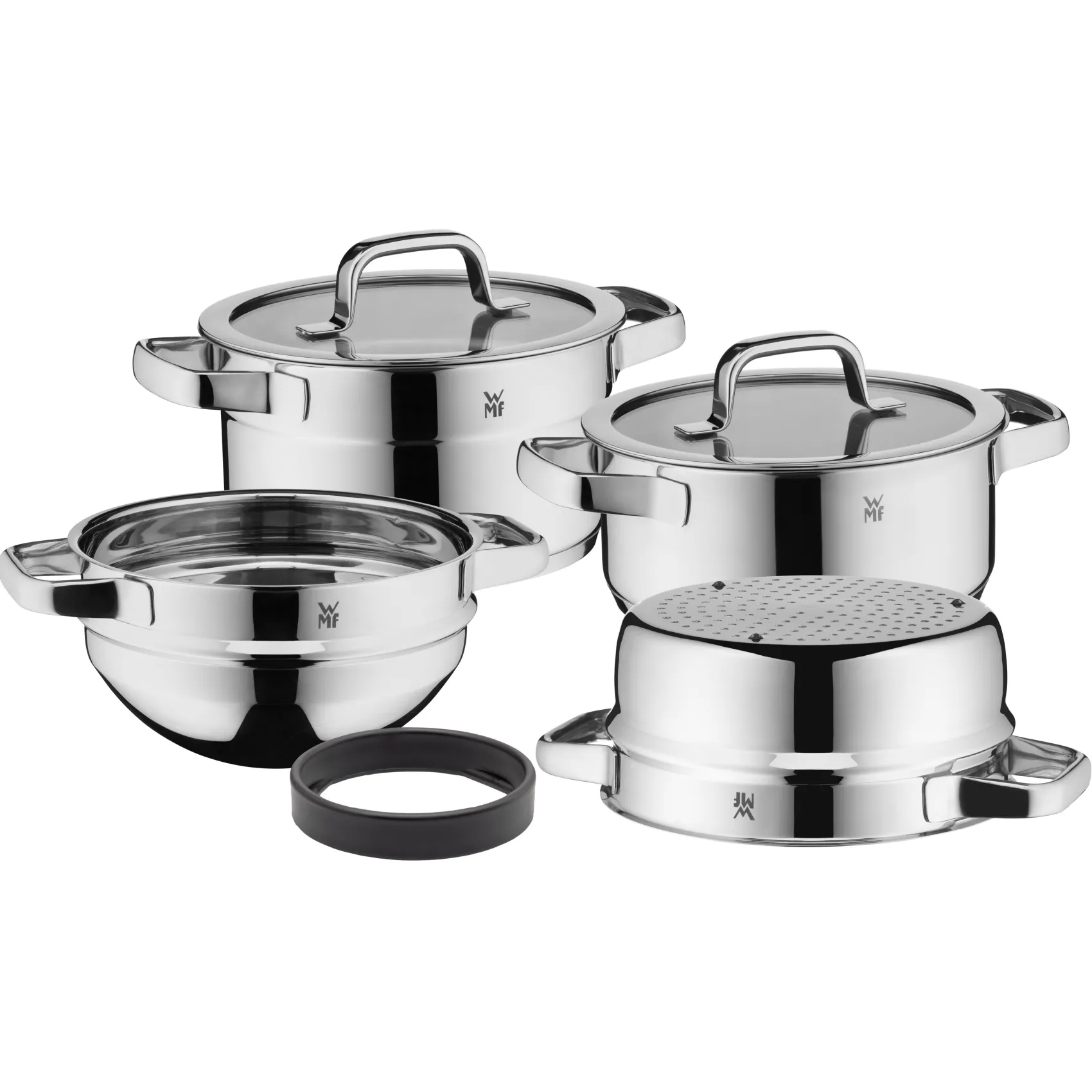 WMF Topfsets|Compact Cuisine Kochgeschirr-Set, 4-teilig