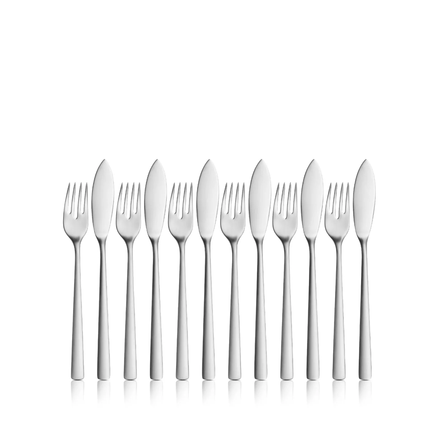 WMF Besteck-Sets|Corvo Fischbesteck-Set, 12-teilig, Cromargan protect®