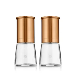 WMF Salz- & Pfeffermühlen|Gewürzmühlen|De Luxe Gewürzmühlen-Set, 2-teilig, Kupfer
