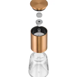 WMF Salz- & Pfeffermühlen|Gewürzmühlen|De Luxe Gewürzmühlen-Set, 2-teilig, Kupfer