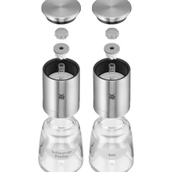 WMF Salz- & Pfeffermühlen|Gewürzmühlen|De Luxe Gewürzmühlen-Set, 2-teilig
