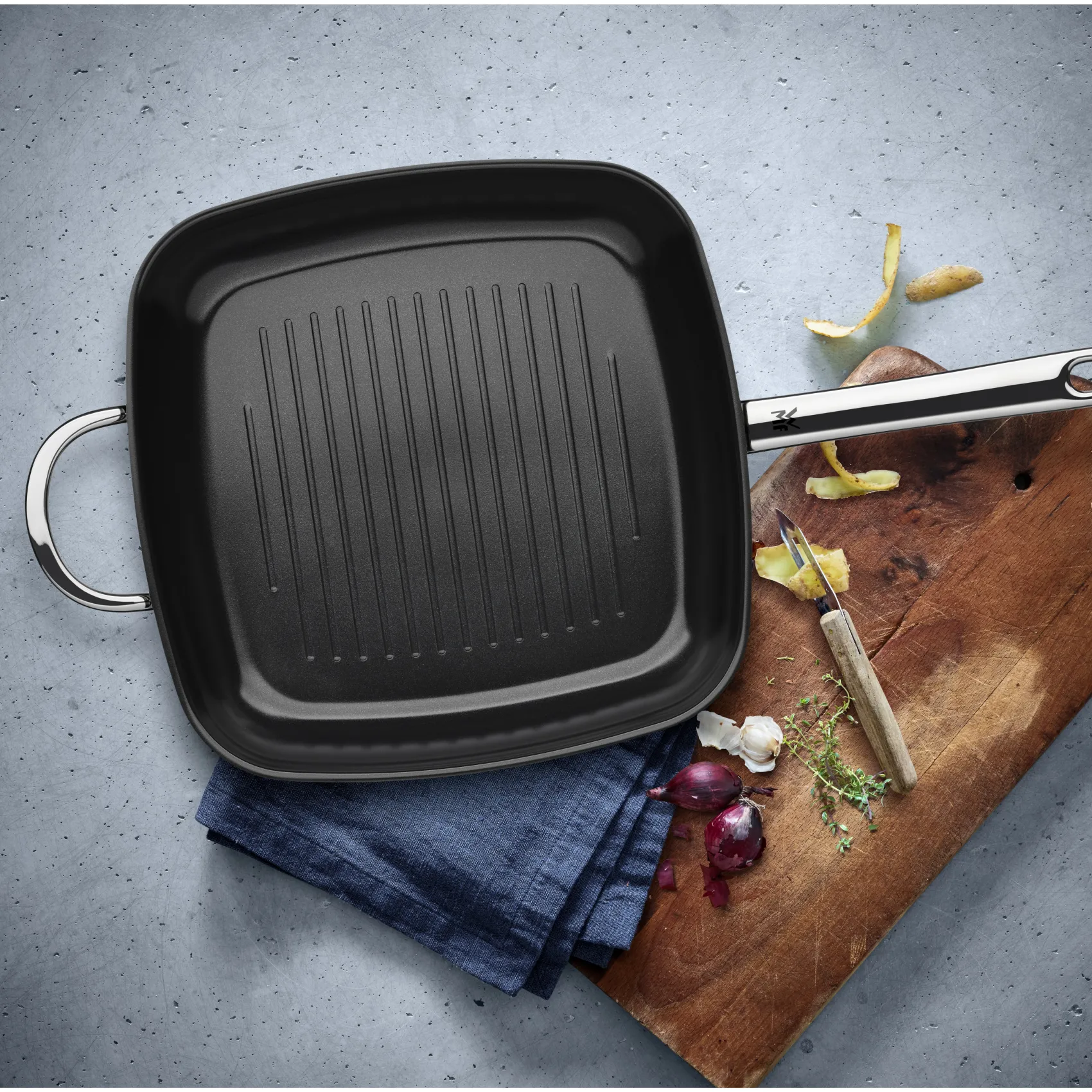 WMF Induktionspfannen|Grillpfannen|Durado Grillpfanne, 28 x 28 cm