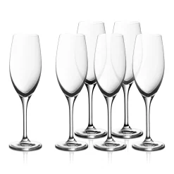 WMF Weingläser|Sekt & Champagnergläser|EasyPlus Champagnerkelche, 6 Stück