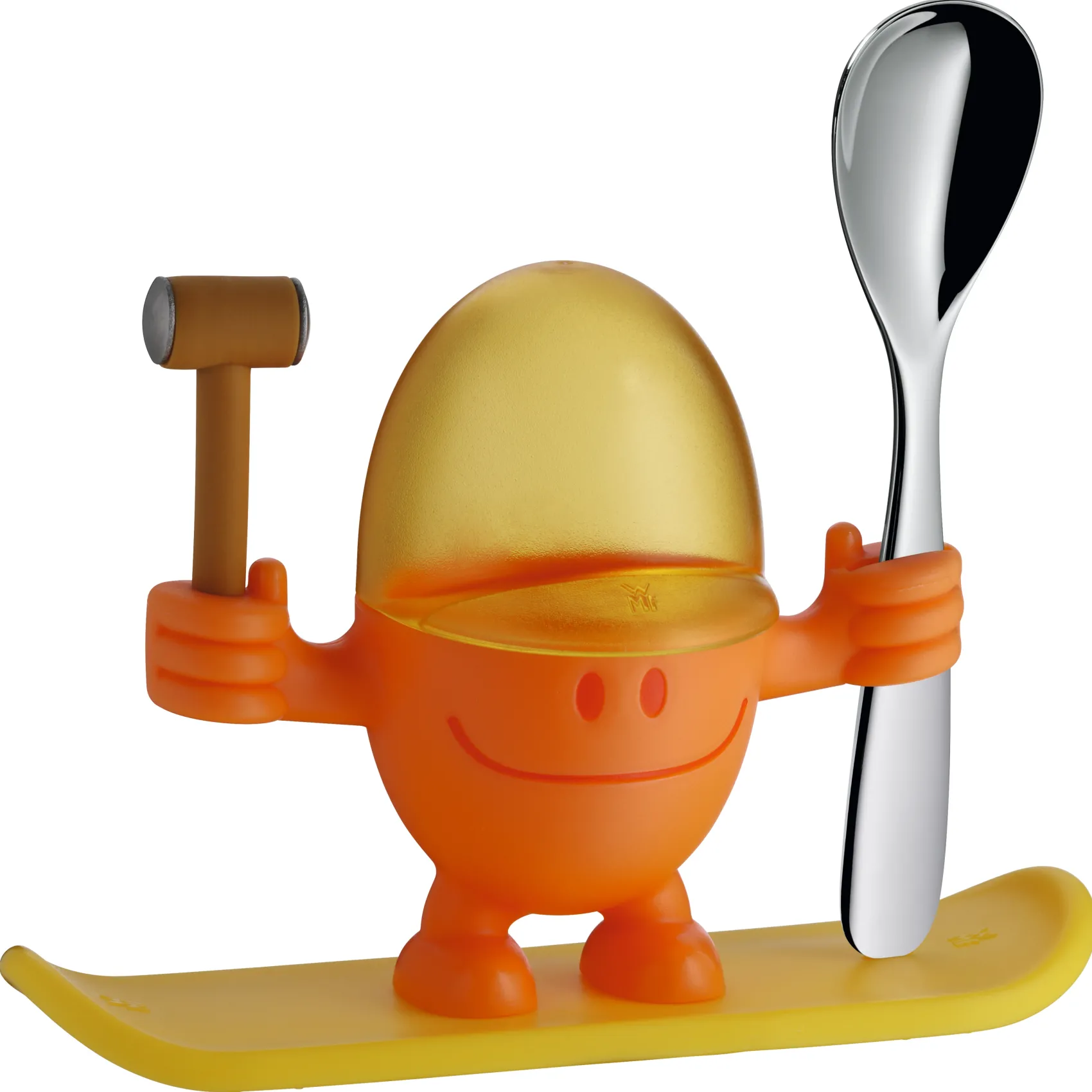 WMF Eierbecher|Eierbecher McEgg mit Löffel, Orange