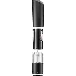 WMF Salz- & Pfeffermühlen|Gewürzmühlen|Elektrische Mühle, schwarz