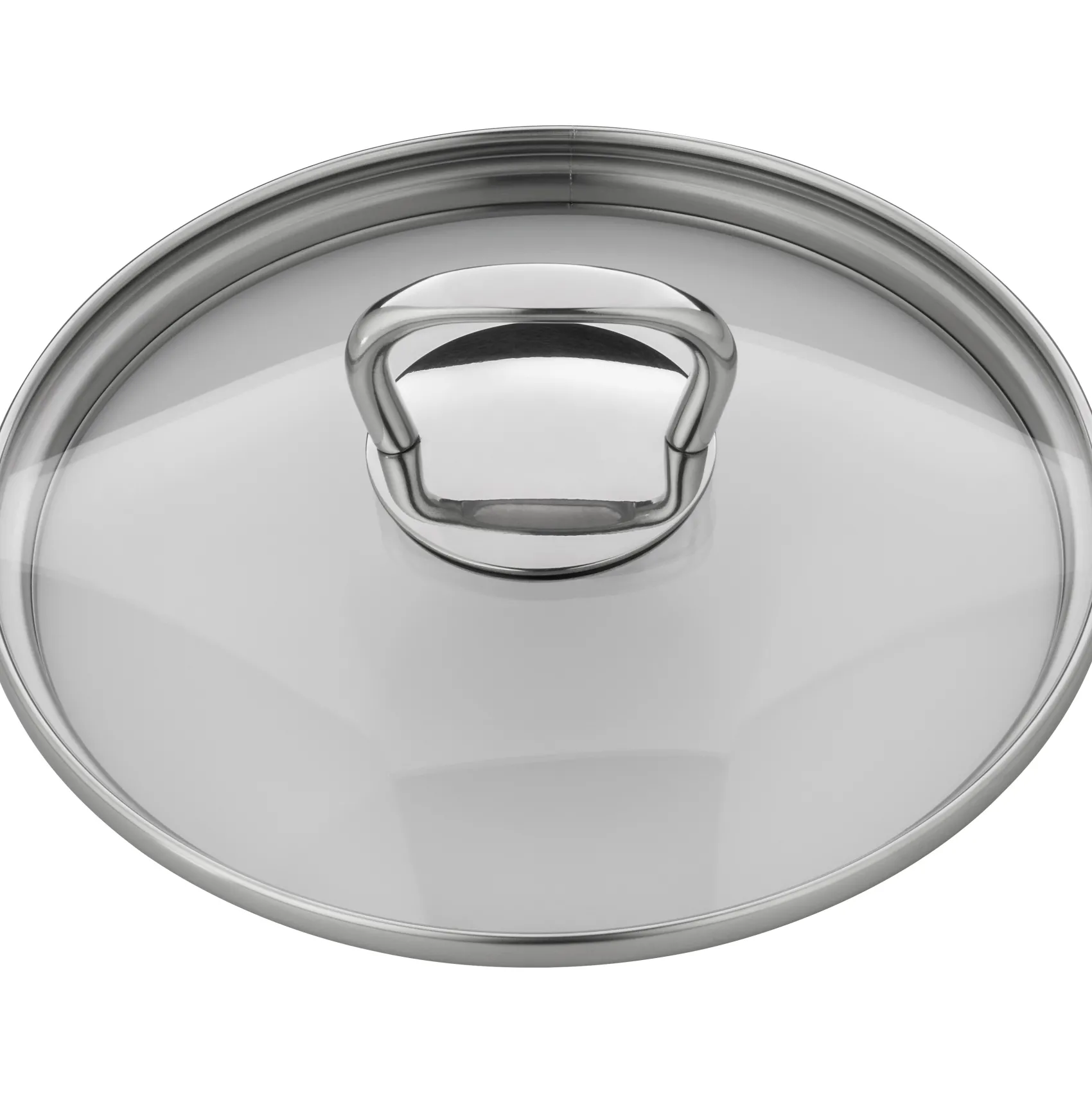 WMF Zubehör Töpfe|Ersatz-Glasdeckel mit eckigem Griff, 16 cm