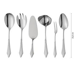 WMF Besteck-Sets|Fächer Besteck-Set, 66-teilig, Cromargan protect®