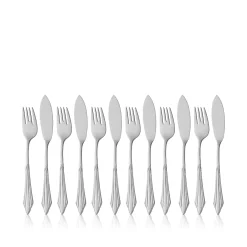 WMF Besteck-Sets|Fächer Fischbesteck-Set, 12-teilig, Cromargan protect®