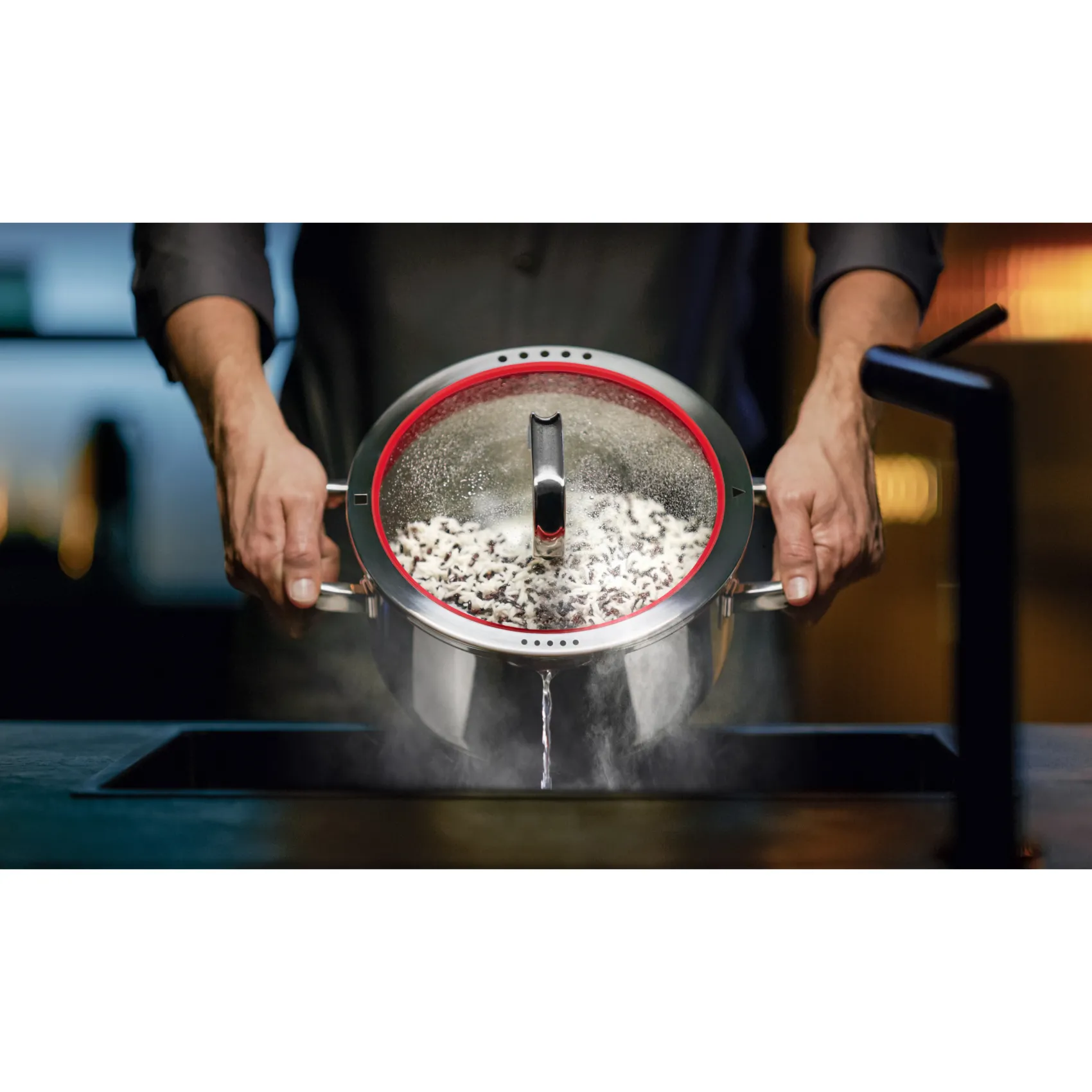 WMF Kochtöpfe|Induktionstöpfe|Function 4 Kochtopf mit Deckel, 24 cm