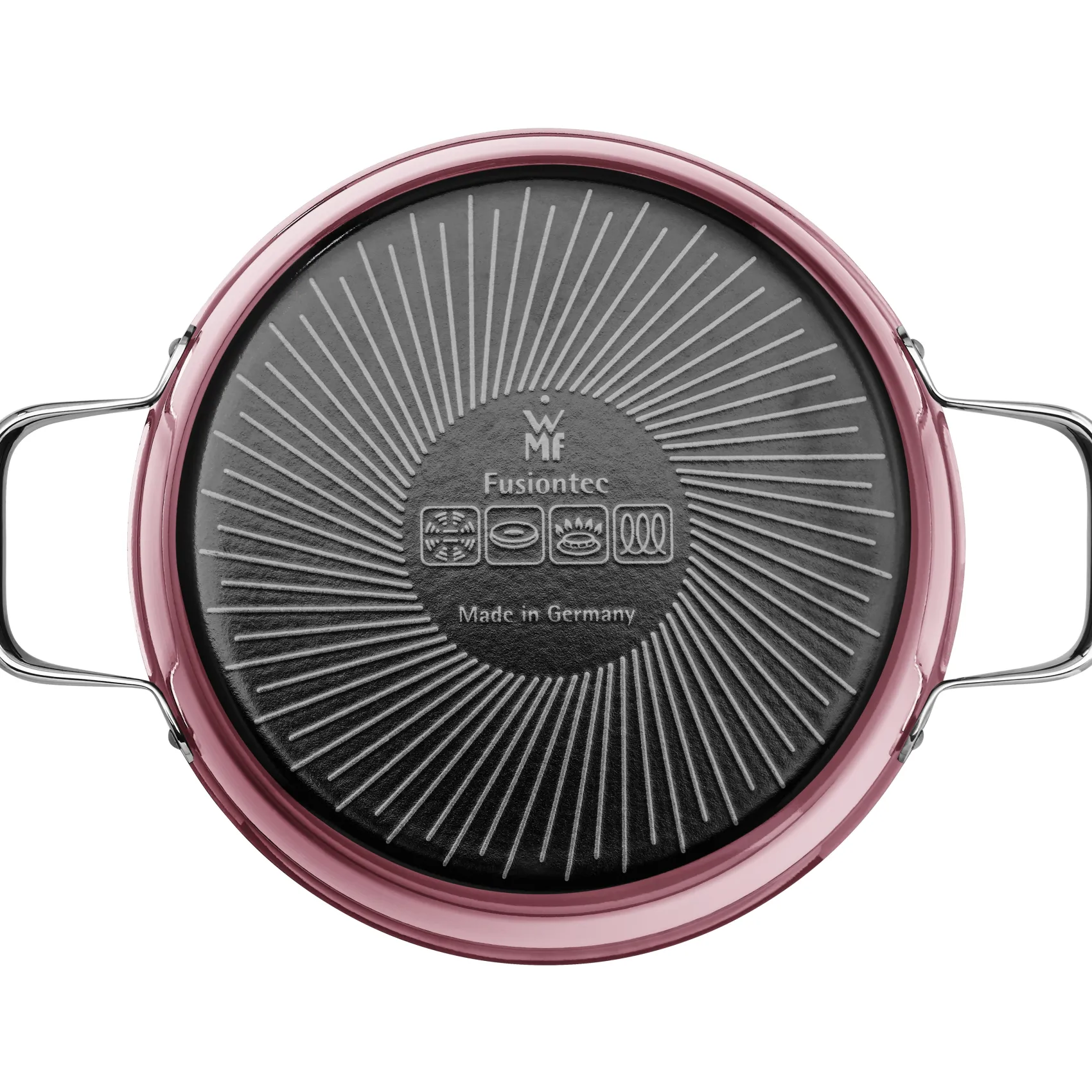 WMF Bratentöpfe|Fusiontec Aromatic Bratentopf, 22 cm, Rose Quartz