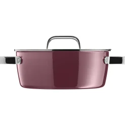 WMF Bratentöpfe|Fusiontec Aromatic Bratentopf, 22 cm, Rose Quartz