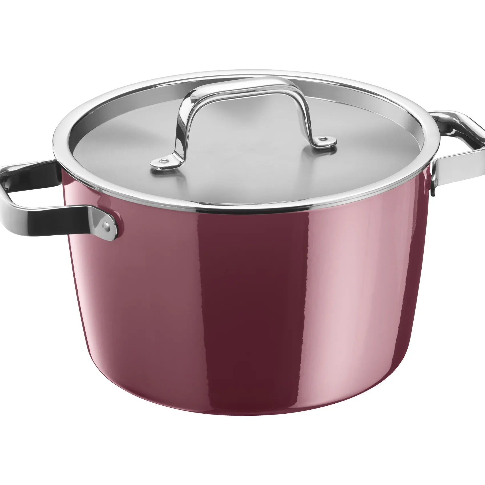 WMF Kochtöpfe|Induktionstöpfe|Fusiontec Aromatic Kochtopf, 24 cm, Rose Quartz