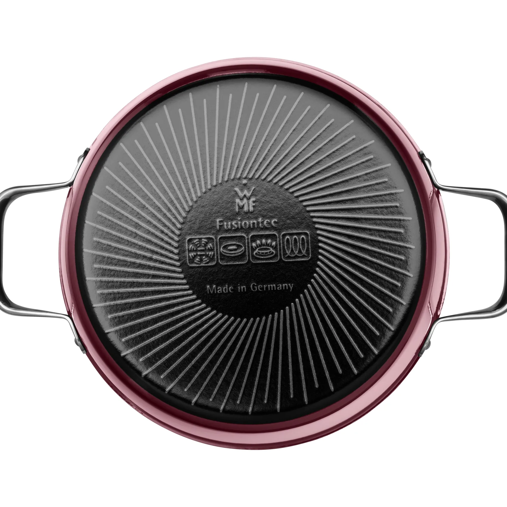 WMF Kochtöpfe|Induktionstöpfe|Fusiontec Aromatic Kochtopf, 24 cm, Rose Quartz