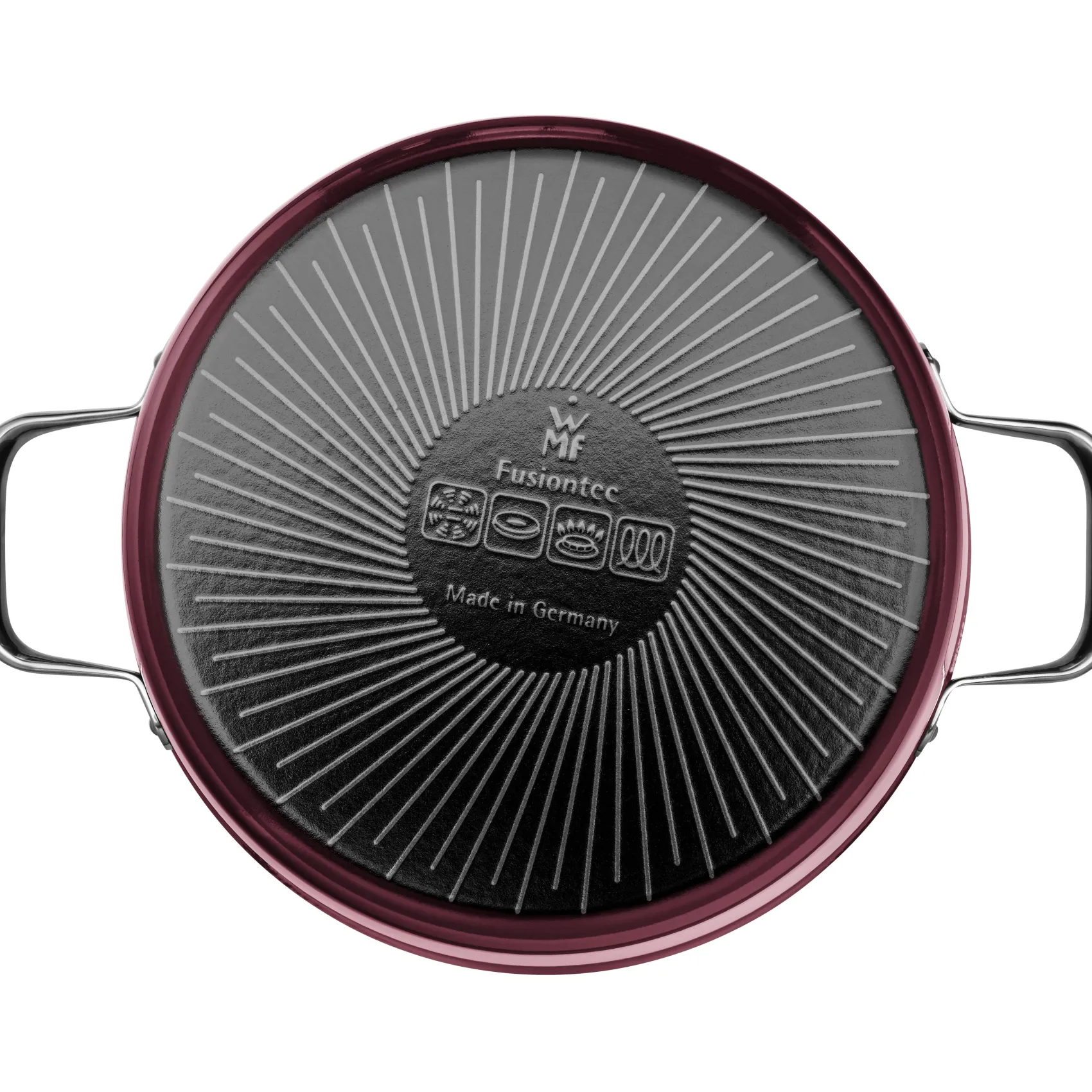 WMF Kochtöpfe|Induktionstöpfe|Fusiontec Aromatic Kochtopf, 24 cm, Rose Quartz