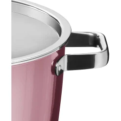WMF Kochtöpfe|Induktionstöpfe|Fusiontec Aromatic Kochtopf, 24 cm, Rose Quartz