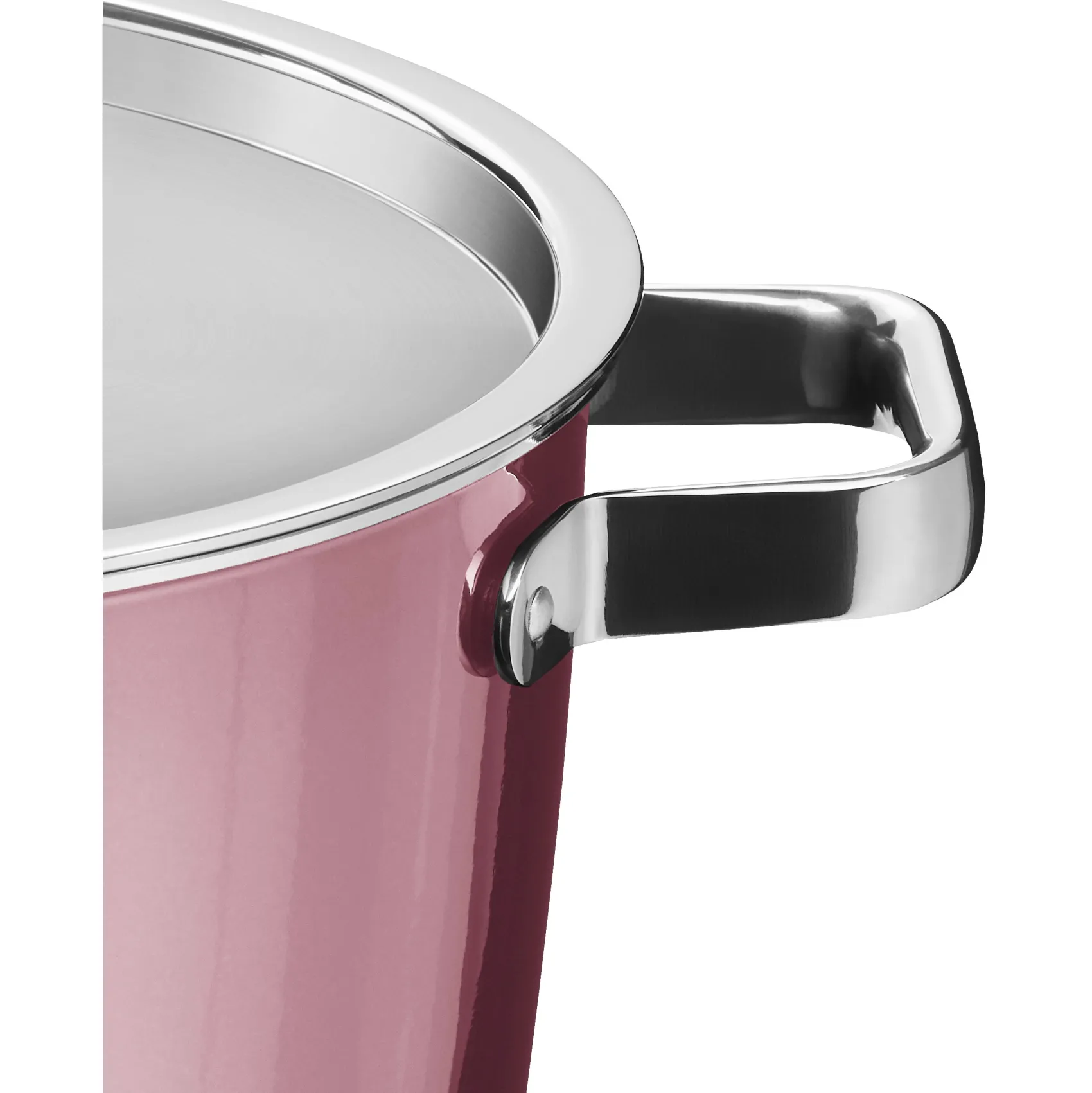 WMF Kochtöpfe|Induktionstöpfe|Fusiontec Aromatic Kochtopf, 24 cm, Rose Quartz