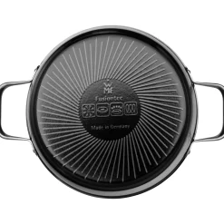WMF Kochtöpfe|Induktionstöpfe|Fusiontec Aromatic Kochtopf, 22 cm, Schwarz