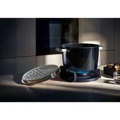 WMF Kochtöpfe|Induktionstöpfe|Fusiontec Aromatic Kochtopf, 22 cm, Schwarz