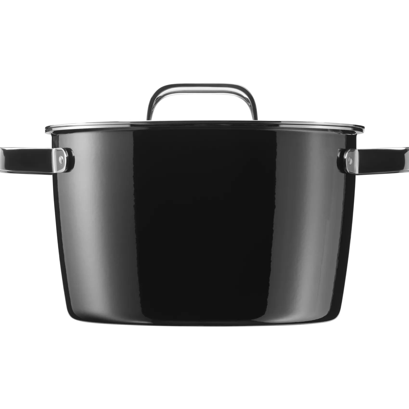 WMF Kochtöpfe|Induktionstöpfe|Fusiontec Aromatic Kochtopf, 22 cm, Schwarz