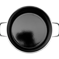 WMF Kochtöpfe|Induktionstöpfe|Fusiontec Aromatic Kochtopf, 24 cm, Black