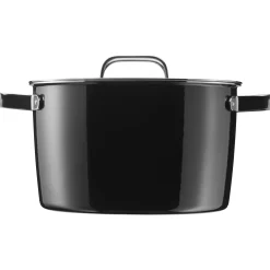 WMF Kochtöpfe|Induktionstöpfe|Fusiontec Aromatic Kochtopf, 24 cm, Black