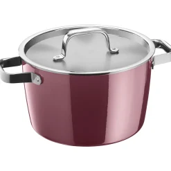 WMF Kochtöpfe|Induktionstöpfe|Fusiontec Aromatic Kochtopf, 22 cm, Rose Quartz