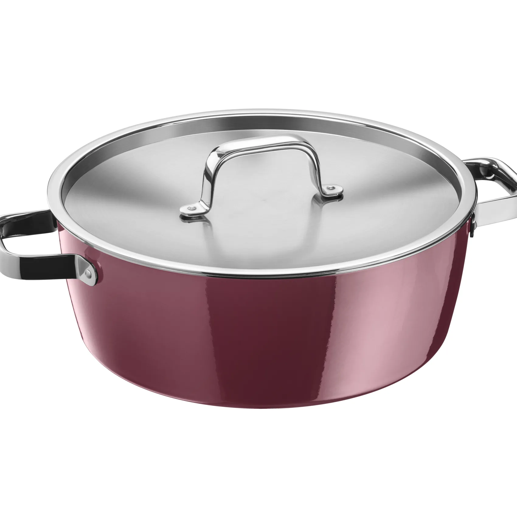 WMF Bräter & Schmortöpfe|Fusiontec Aromatic Schmortopf, 28 cm, Rose Quartz