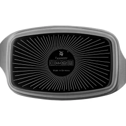 WMF Bräter & Schmortöpfe|Fusiontec Mineral Bräter mit Glasdeckel, rechteckig, 32 x 21 cm, Platinum