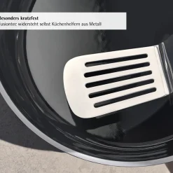 WMF Bratentöpfe|Fusiontec Mineral Pro, Bratentopf mit Deckel, 20 cm, Black