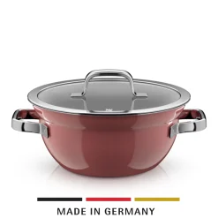 WMF Kochtöpfe|Fusiontec Mineral Pro, Kochschüssel mit Deckel, 24 cm, Rose Quartz
