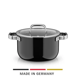 WMF Kochtöpfe|Fusiontec Mineral Pro, Kochtopf mit Deckel, 20 cm, Black