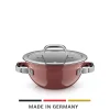 WMF Induktionstöpfe|Kochtöpfe|Fusiontec Mineral Pro, Kochschüssel mit Deckel, 20 cm, Rose Quartz