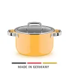 WMF Kochtöpfe|Fusiontec Mineral Pro, Kochtopf mit Deckel, 20 cm, Mango Yellow