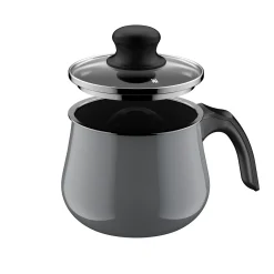 WMF Induktionstöpfe|Fusiontec Mineral Pro, Mini-Topf mit Deckel, 12 cm, Platinum