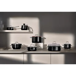WMF Induktionstöpfe|Fusiontec Mineral Pro, Mini-Topf mit Deckel, 12 cm, Black