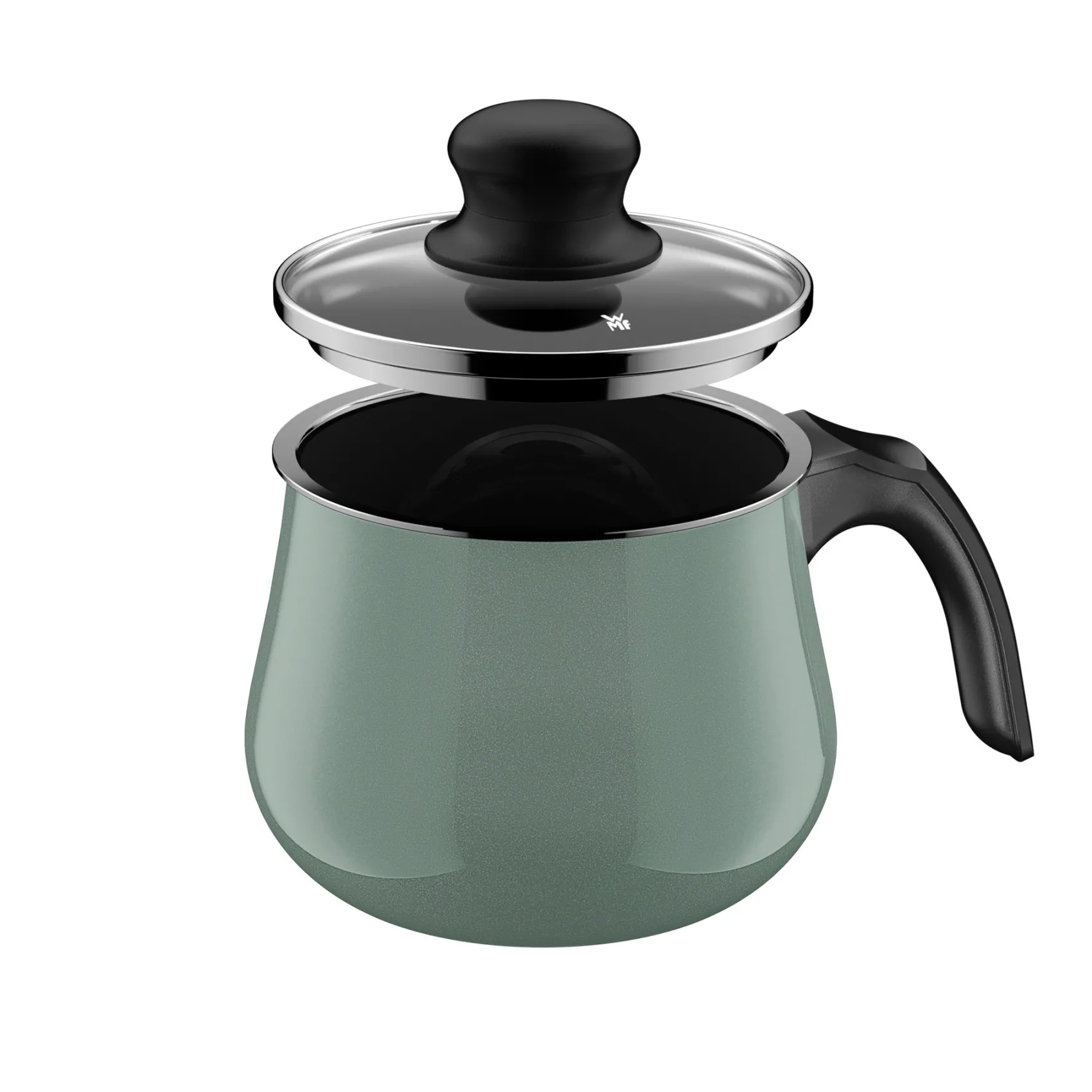 WMF Induktionstöpfe|Fusiontec Mineral Pro, Mini-Topf mit Deckel, 12 cm, Eucalyptus Haze
