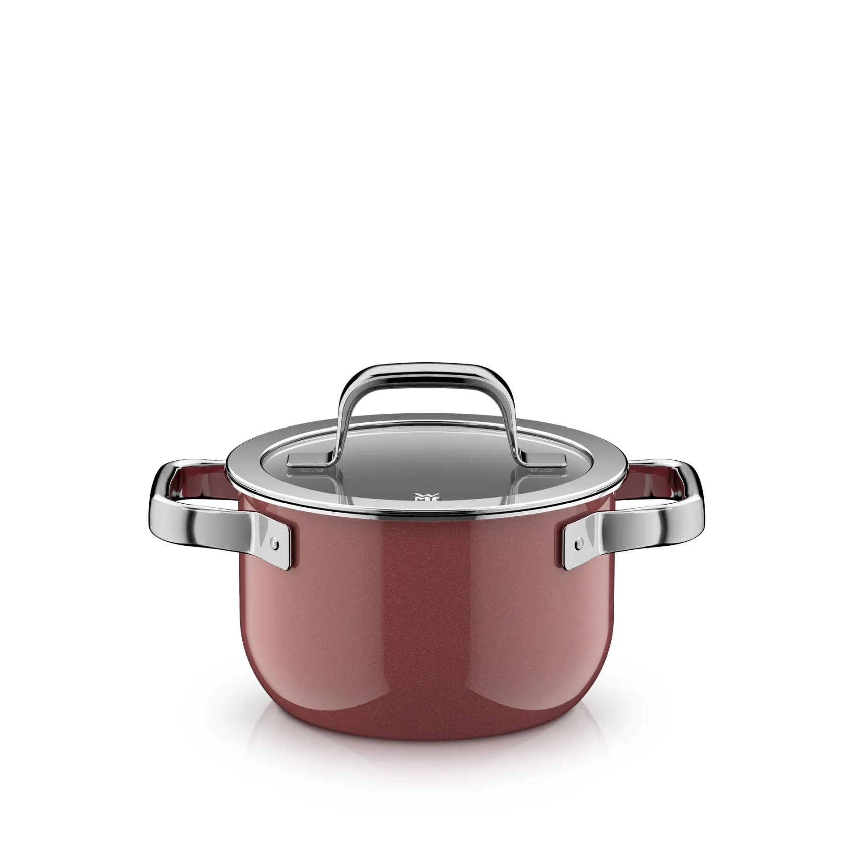 WMF Topfsets|Fusiontec Mineral Pro, Topf-Set, 4-teilig, Rose Quartz