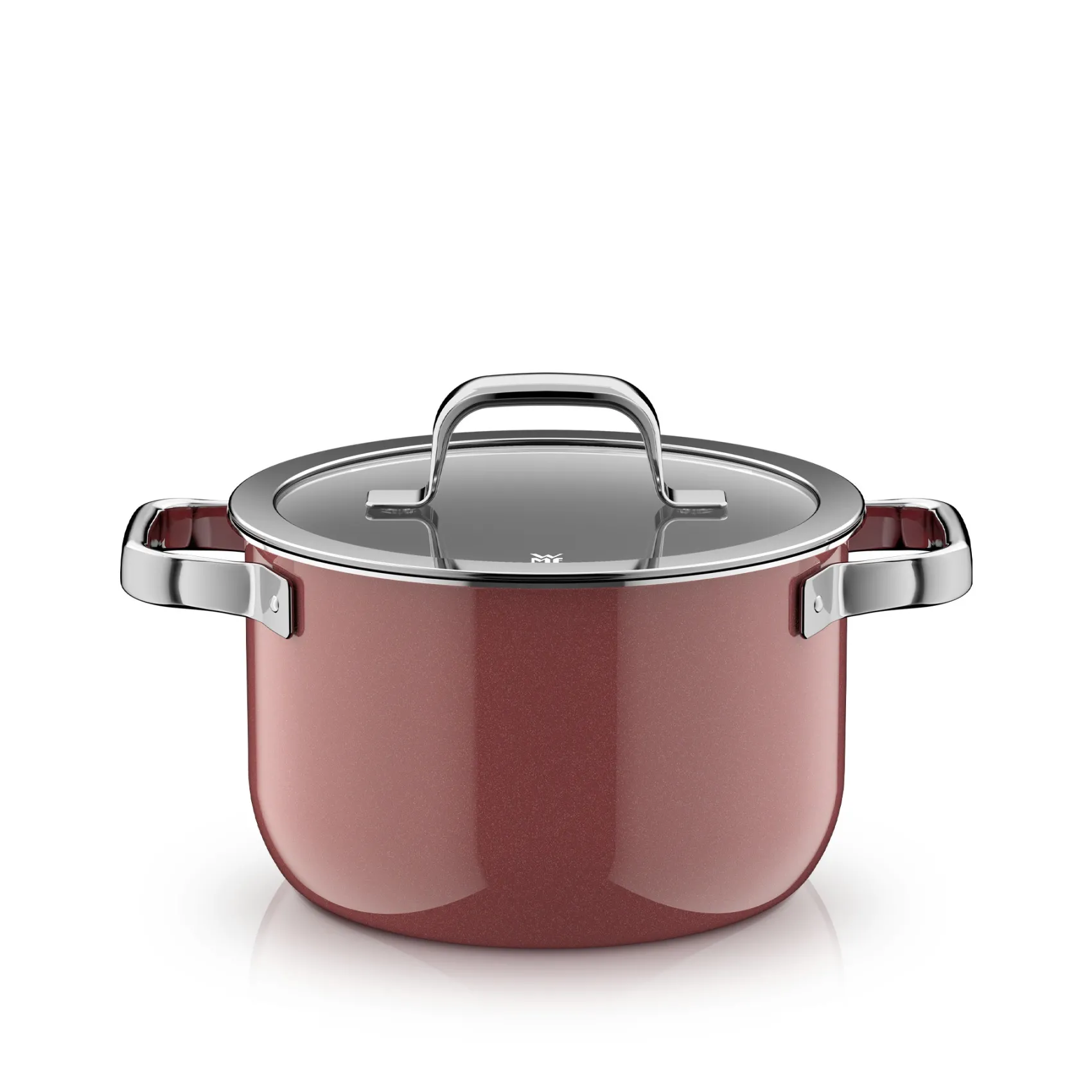 WMF Topfsets|Fusiontec Mineral Pro, Topf-Set, 4-teilig, Rose Quartz